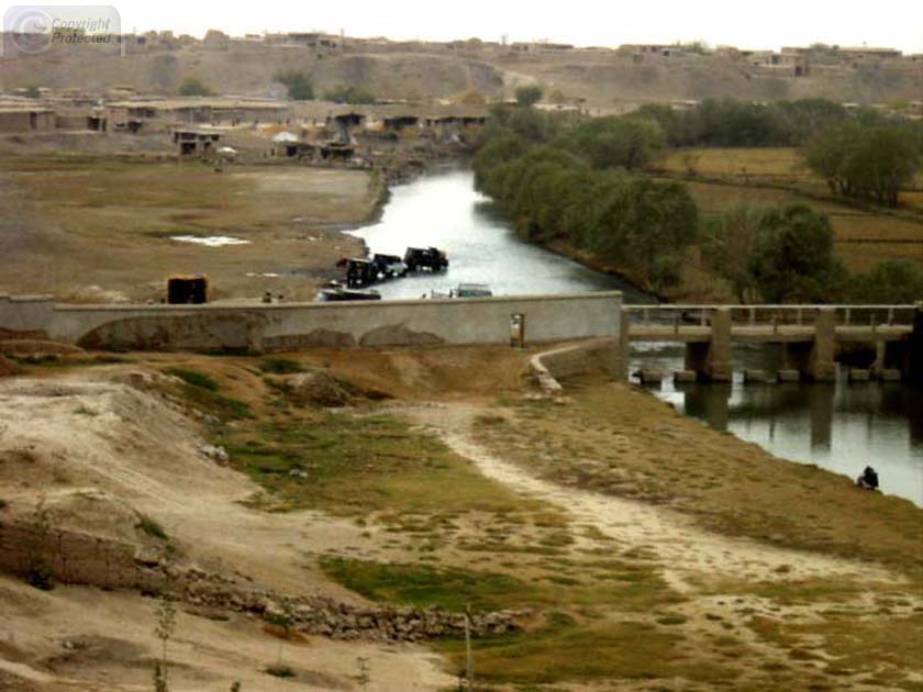 Bridge in to Khodja Bahaudin